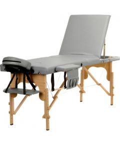 Bodyfit galds, universāla 3 sekciju masāžas gulta, koka
