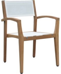 Krēsls MALDIVE 62x62xH91cm, balts