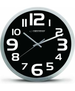 Esperanza WALL CLOCK ZURICH BLACK