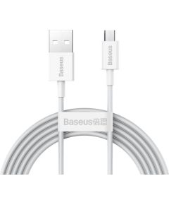 Baseus Superior Series Cable USB to micro USB, 2A, 2m (white)