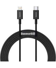 Baseus Superior Series Cable USB-C to iP, 20W, PD, 2m (black)