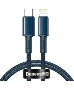 Baseus High Density Braided Cable Type-C to Lightning, PD,  20W,  2m (blue)