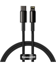 Baseus Tungsten Gold Cable Type-C to iP PD 20W 1m (black)