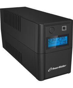 Power Walker PowerWalker VI 850 SHL FR Line-Interactive 0.85 kVA 480 W 2 AC outlet(s)
