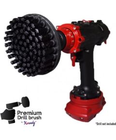 Профессиональная щетка Premium Drill Brush - очень жесткий, черный, 13цм.