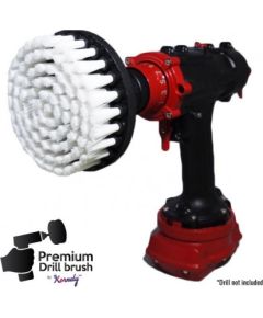 Профессиональная щетка Premium Drill Brush - очень мягкий, белый, 13цм.