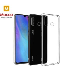 Mocco Ultra Back Case 1 mm Aizmugurējais Silikona Apvalks Priekš Huawei P50 Caurspīdīgs