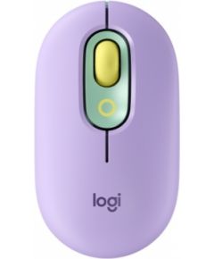 Wireless Mouse Logitech POP Mouse with Emoji, Daydream Mint