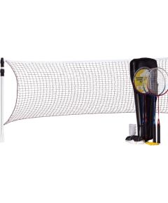 Badmintona komplekts 5W1 stabi tīkla raketes šautriņu futrālis 500 Pro Best Sporting