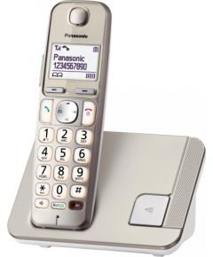 Phone landline Panasonic KX-TGE 210 PDN (champagne color)