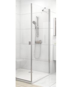 Ravak dušas siena CPS, 900 mm, h=1950, spīdīgs/caurspīdīgs stikls