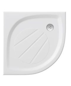 Ravak dušas vanniņa Elipso Pro, 900x900 mm, r=500 mm, balta