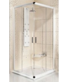 Ravak dušas stūris BLRV2, 900x900 mm, h=1900, spīdīgs/caurspīdīgs stikls