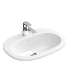 Villeroy &amp; Boch izlietne O.novo, 560x405 mm, virsmā, balta