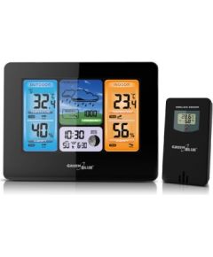 Greenblue GB526 digital weather station Black Battery