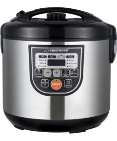 Esperanza EKG011 Multicooker Cooking 5 L 860 W Black, Metallic