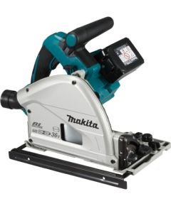 MAKITA DSP600Z Cordless Circular Saw 2x 18V LXT ADT Black, Blue