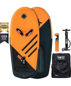 NKX Piepūšams sērfošanas dēlis NKS Nemesis Pro 5'3 Orange