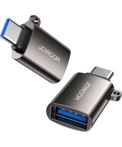 Joyroom USB 3.2 Gen 1 (Male) - USB Type C (Female) adapter black (S-H151 Black)