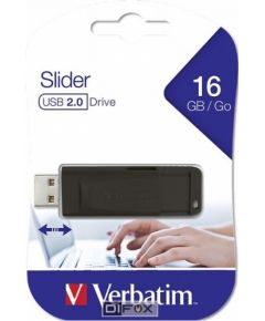 Verbatim Store n Go Slider  16GB USB 2.0