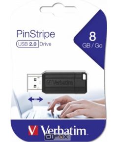 Verbatim Store n Go  8GB Pinstripe USB 2.0 black