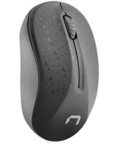 Natec Mouse, Toucan, Wireless, 1600 DPI, Optical, Black-Grey