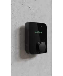 Wallbox Copper SB Electric Vehicle charger,  Type 2 Socket, 22kW, Black