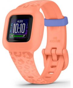 Garmin activity tracker for kids Vivofit Jr.3, peach leopard