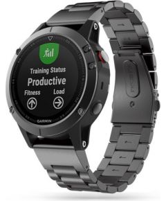 Tech-Protect watch strap Stainless Garmin fenix 5/6/6 Pro/7, black