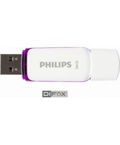 Philips USB 2.0     64GB Snow Edition Purple