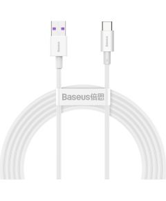 Baseus Superior Series Cable USB to USB-C, 66W, 2m (white)