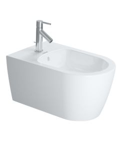 Duravit bidē ME by Starck, stiprināms pie sienas, 370x570 mm, Durafix, balts