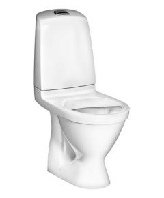 Gustavsberg  s Nautic Hygienic Flush, 345x650 mm, horizontāls izvads, 2/4 l, balts Tualetes Podi uz grīdas