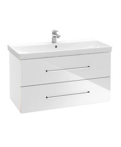 Villeroy &amp; Boch izlietnes skapītis Avento, 760x447 mm, h=520 mm, 2A, crystal white Izlietnes skapis, plaukts
