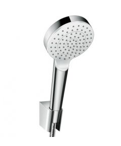 Hansgrohe dušas galvas komplekts Crometta 1jet Porter, 1250 mm, balts/hroms