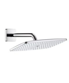 Hansgrohe dušas galva ar turētāju Raindance E 360 Air 1jet, 360x190 mm, no sienas, hroms