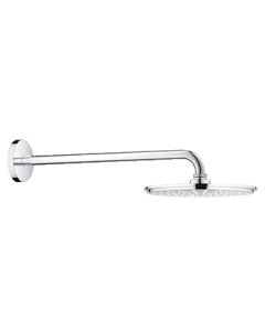 Grohe dušas galva ar turētāju Rainshower Cosmo 210 I, d=210, no sienas, hroms