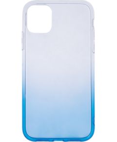 Fusion Gradient case силиконовый чехол для Samsung A125 / M127 Galaxy A12 / M12 прозрачно - синий