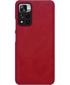 Nillkin Qin Book Case for Xiaomi Redmi Note 11 Pro +/Xiaomi 11i Red