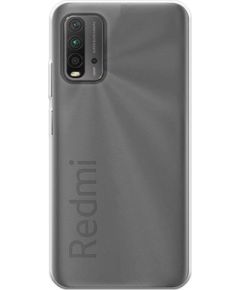 Fusion ultra 0.3 mm izturīgs silikona aizsargapvalks Xiaomi Redmi 9T caurspīdīgs