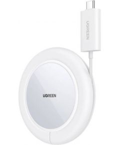 Wireless Charger UGREEN CD245, 15W (white)