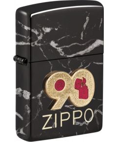 Zippo šķiltavas 49864 Zippo 90.gadadienai veltīts speciāls piemiņas iepakojums