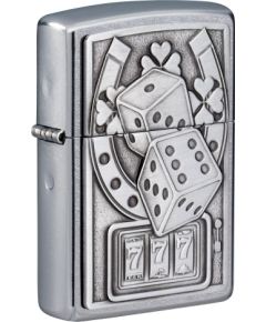 Zippo šķiltavas 49294 Lucky 7 Emblem Design