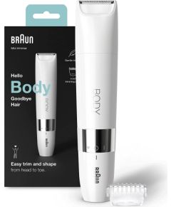 Braun BS1000 Wet & Dry White Body Mini Trimmer