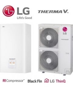 LG gaiss-ūdens siltumsūknis HU143MA .U33 / HN1636M .NK5 Therma V 3-fāžu 14,0 kW