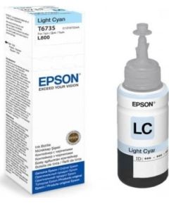 Epson T6735 LIGHT CYAN INK BOTTLE (C13T67354A)