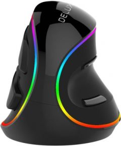 Wired Vertical Mouse Delux M618Plus 4000DPI RGB