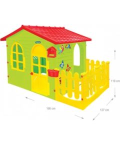 Mochtoys Детский домик садовый с забором 190x127x118  cm 12243