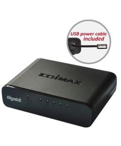 Edimax Desktop ES-5500G V3 Unmanaged, Desktop, 1 Gbps (RJ-45) ports quantity 5, Power supply type Single