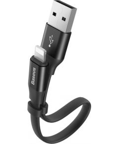 CABLE LIGHTNING TO USB 0.23M/BLACK CALMBJ-01 BASEUS